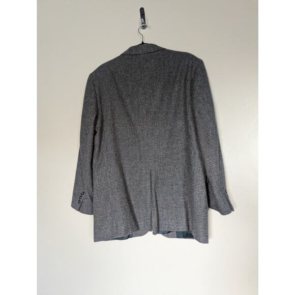 Vintage‎ Hunt Valley Wool Blazer Mens 42R Sportscoat Office Tweed Business USA - Picture 3 of 14